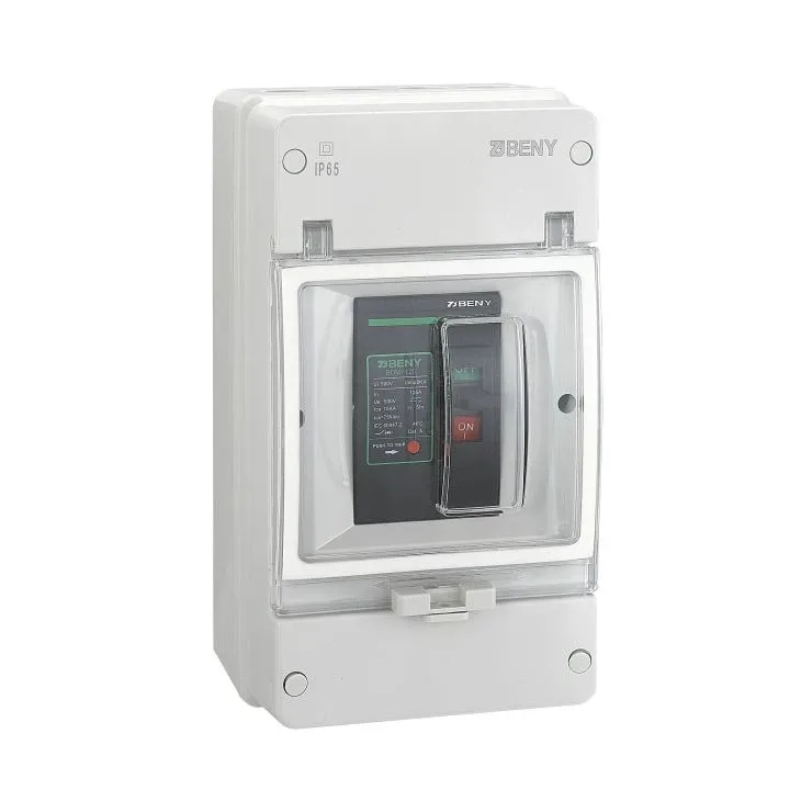 Breaker CC bifásico de 500 V y 125 A