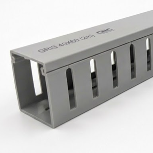 CANALETA RANU. GRIS 40X60 (2m) CNC