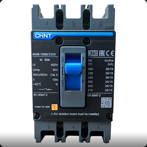 BREAKER CM 3X63A 36KA NXM-125S/3300 CHINT