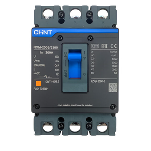 BREAKER CM 3X200A 36KA NXM-250S/3300 CHINT