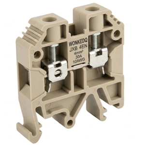BORNERA WONKEDQ UNIVERSAL P/RIEL 10AWG 30A JXB 4EN