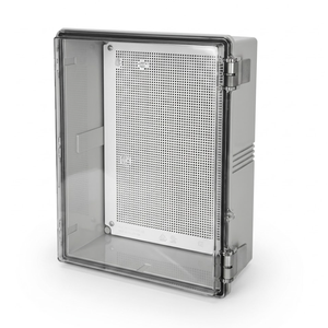 TABLERO PLAST. TRANS TWINBOX 40X30X22cm C/PLAF PL MD9024 T