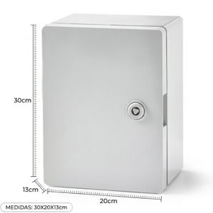 TABLERO PLAST. TWINBOX 30X20X13cm C/PLAF TW9001-P