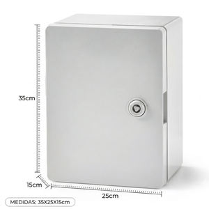TABLERO PLAST. TWINBOX 35X25X15cm C/PLAF TW9002-P