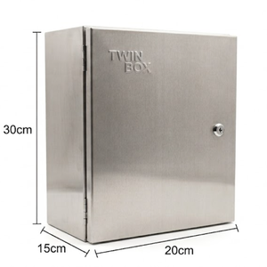 TABLERO ACER304 INOX 30X20X15cm IP66 TWINBOX TWS-3020/15