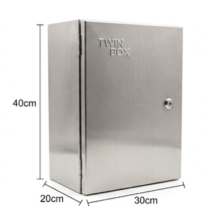 TABLERO ACER304 INOX 40X30X20cm IP66 TWINBOX TWS-4030/20